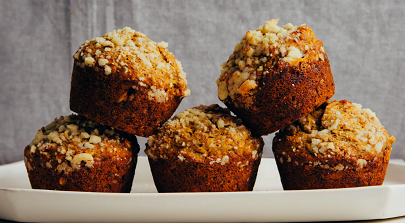 vegan crumble muffins recipe
