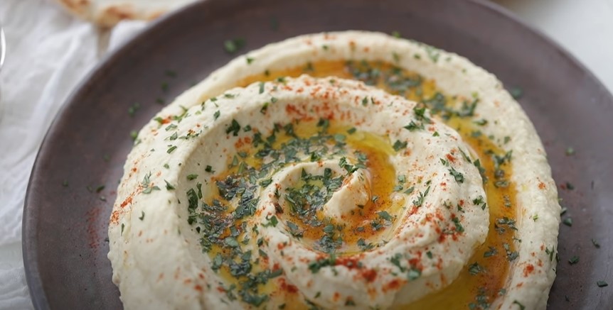 White Bean Dip with Parsley Oil Recipe