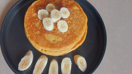 whole wheat banana pancakes recipe