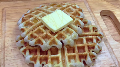 whole wheat coconut waffles recipe