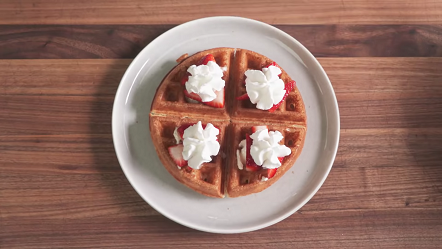 Yeasted Belgian Waffles Recipe