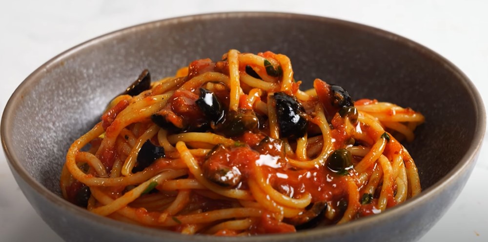 olive and tomato pasta recipe