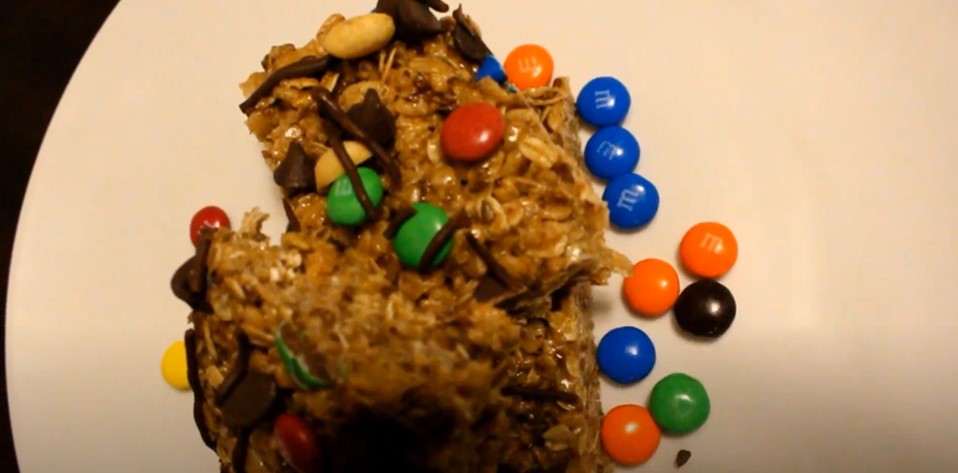 granola m&m cookies recipe