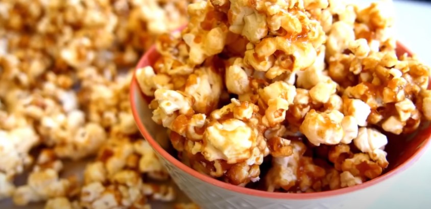 sesame caramel corn recipe