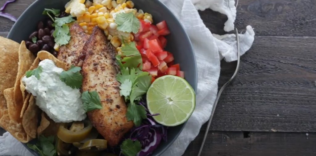 fish taco salad bowl recipe