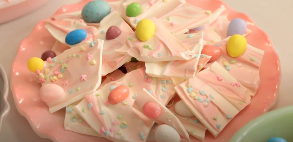 chocolate easter bunny bark recipe