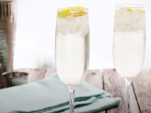 classic french 75 cocktail recipe