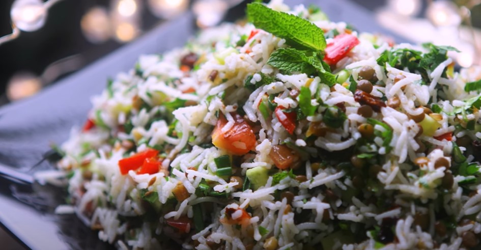 lentil rice salad recipe