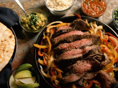 grilled steak fajitas recipe