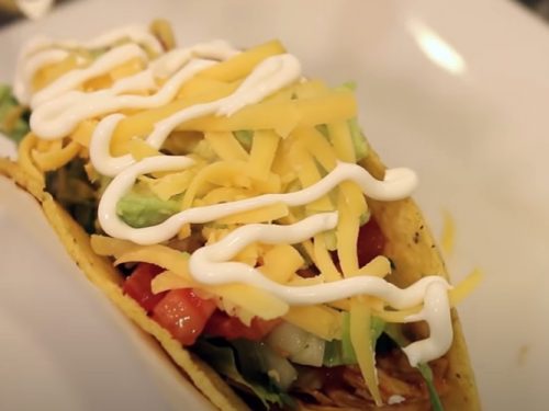 double-decker steak breakfast taco recipe