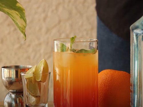 orange gin cocktail recipe