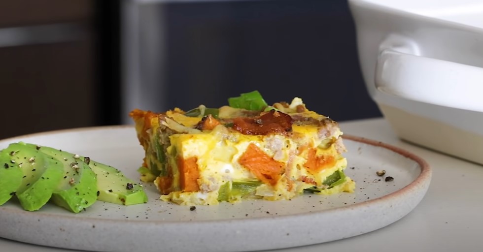 cheesy breakfast casserole recipe