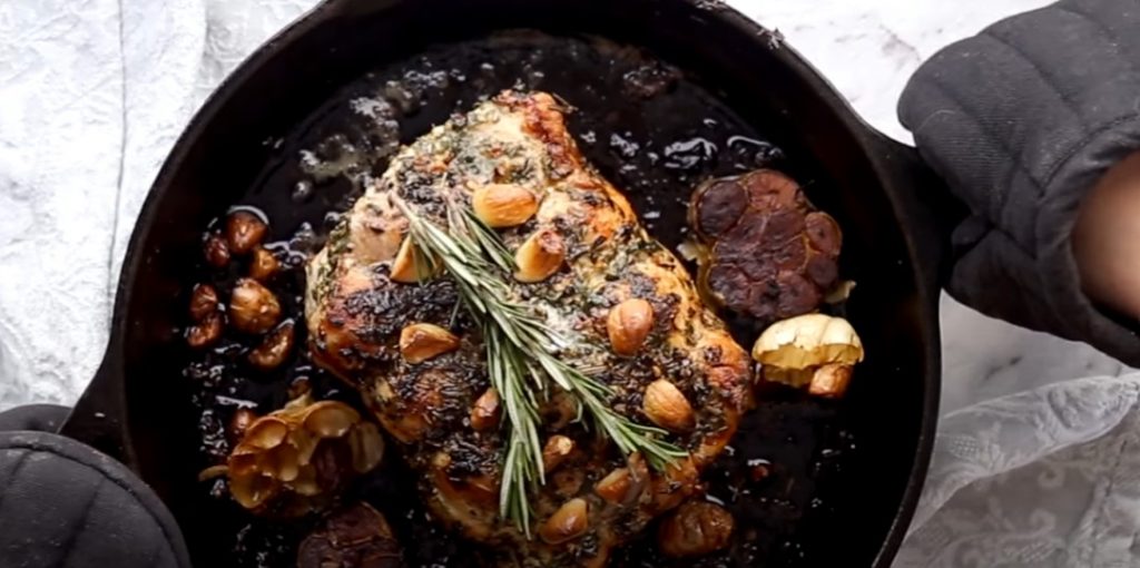 grilled pork paillards with rosemary recipe