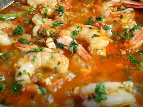 shrimp and onion stew recipe