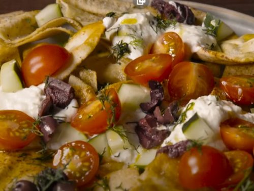 easy greek nachos recipe