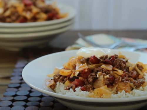 unstuffed cabbage rolls recipe
