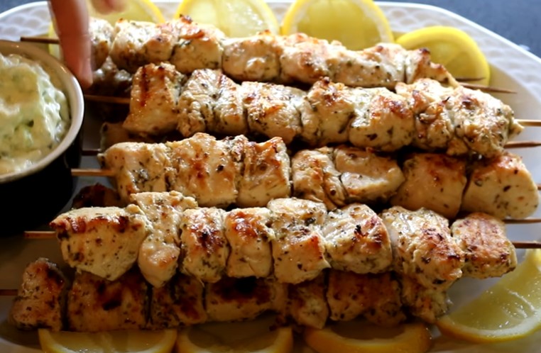 greek chicken kabobs recipe