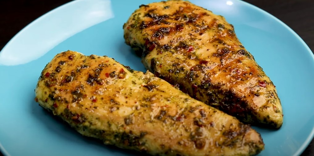 grilled garlic and herb chicken and veggies recipe