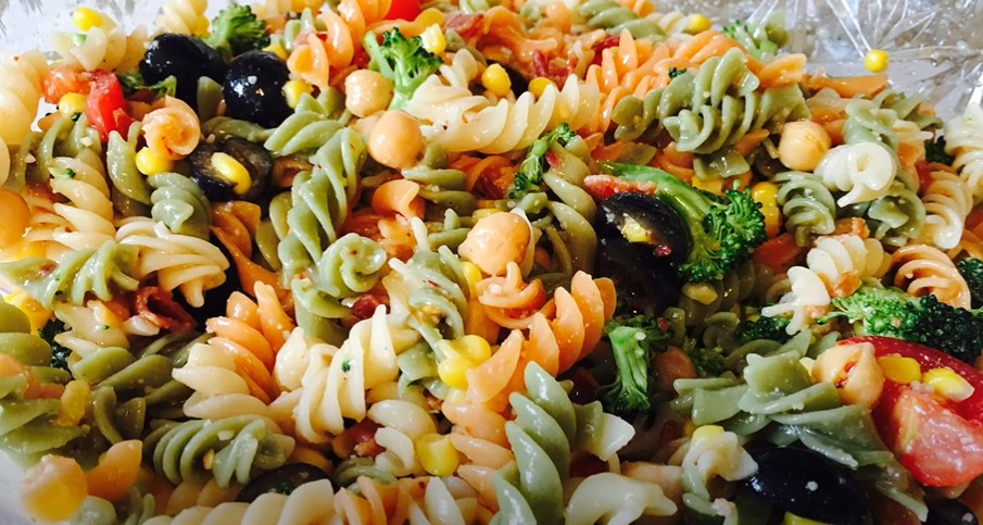 colorful pasta salad recipe