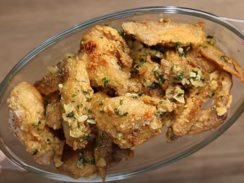 garlic parmesan wings recipe