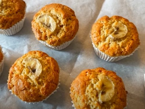 low fat peanut butter banana muffins recipe