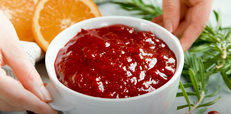 nutty cranberry sauce recipe