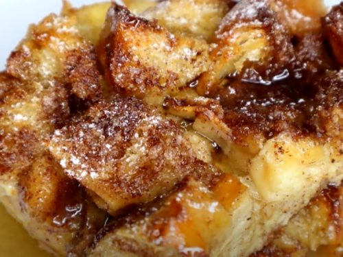 sticky date french toast bake recipe
