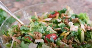 turkey black bean taco salad recipe