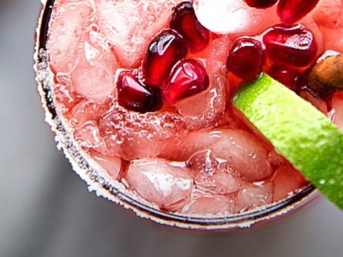 lime pomegranate cranberry punch recipe