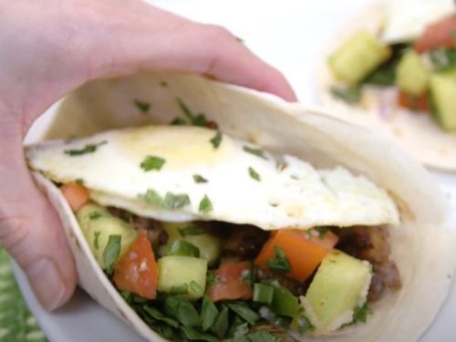 bison breakfast tacos with pineapple salsa recipe