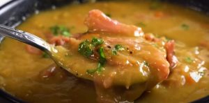 slow cooked ham bone soup recipe