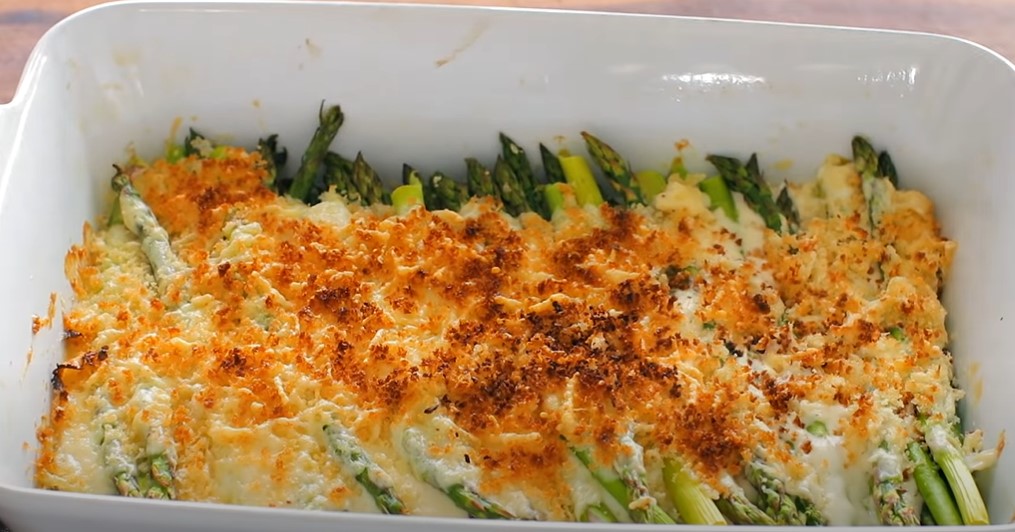 baked asparagus casserole recipe