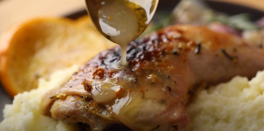 spatchcocked grilled chicken with orange and ginger recipe