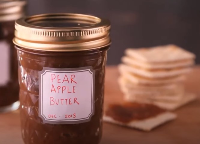 slow cooker cranberry-pear butter recipe