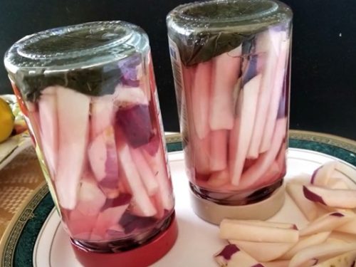 middle eastern pickled turnips recipe