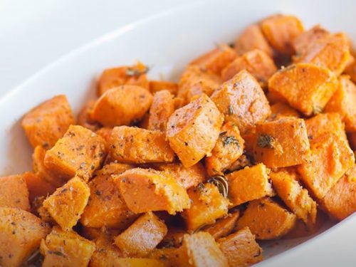 perfect roasted sweet potatoes recipe