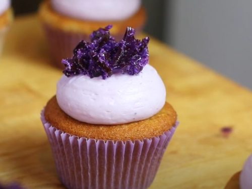 lavender cupcakes with vanilla frosting recipe