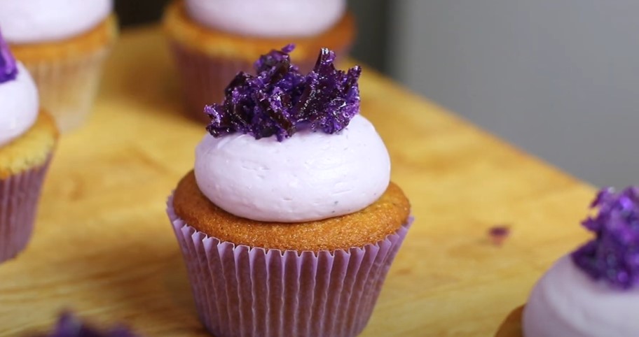 lavender cupcakes with vanilla frosting recipe