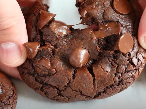 insanely gooey fudge cookies recipe