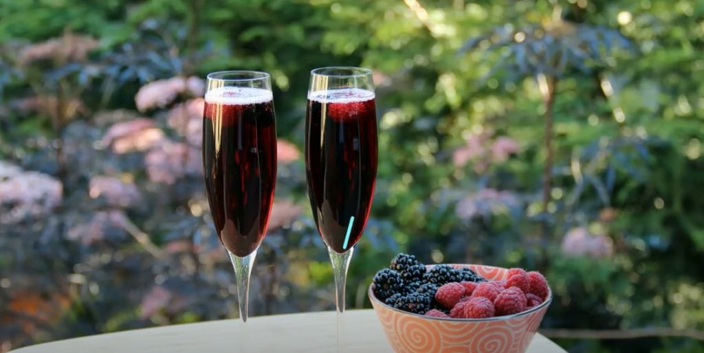 kir royale cocktail recipe