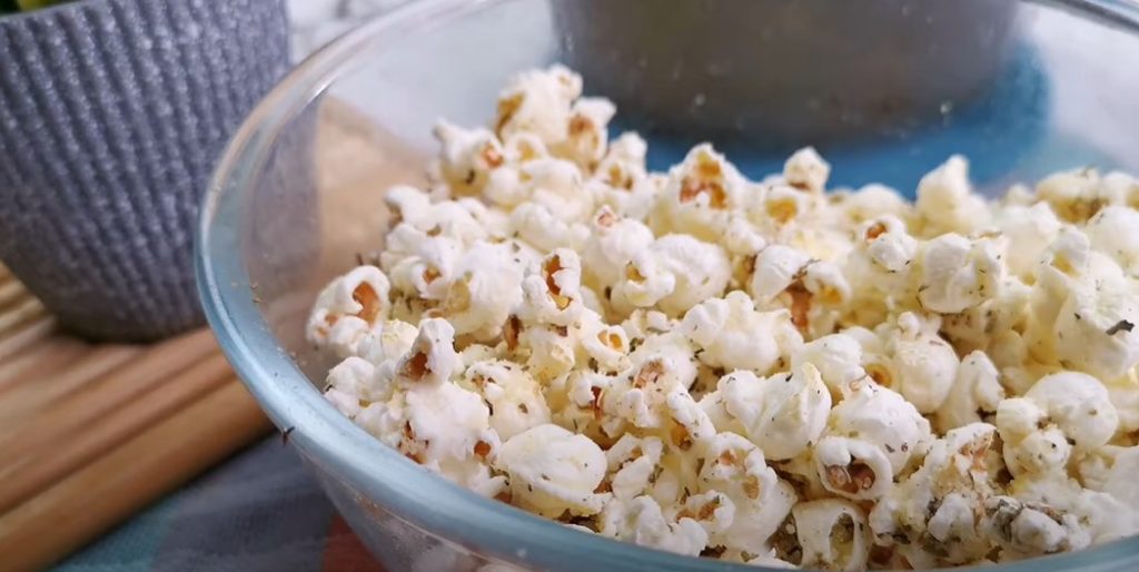 olive oil and parmesan popcorn recipe