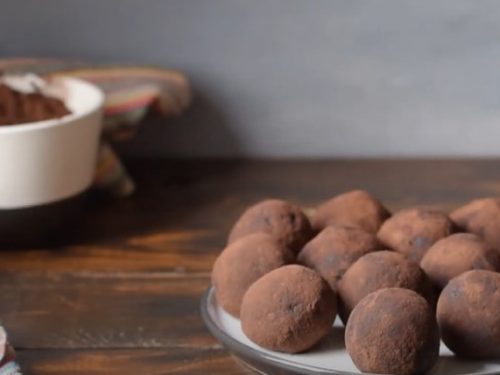chocolate truffle energy bites recipe