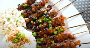 grilled chicken teriyaki kebobs recipe