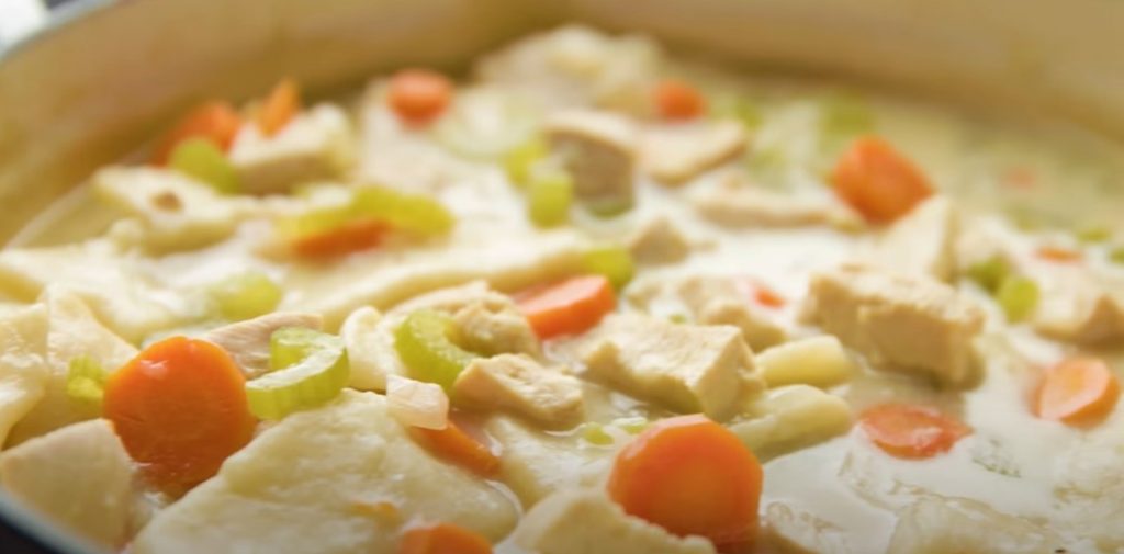 homemade southern chicken and dumplings recipe