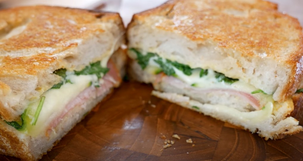 summer squash sandwiches with pecorino butter recipe