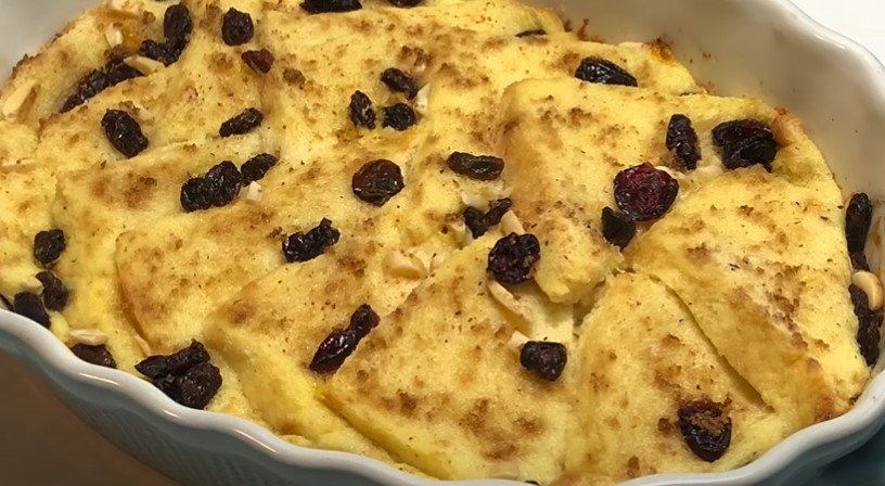 bread and butter pudding recipe