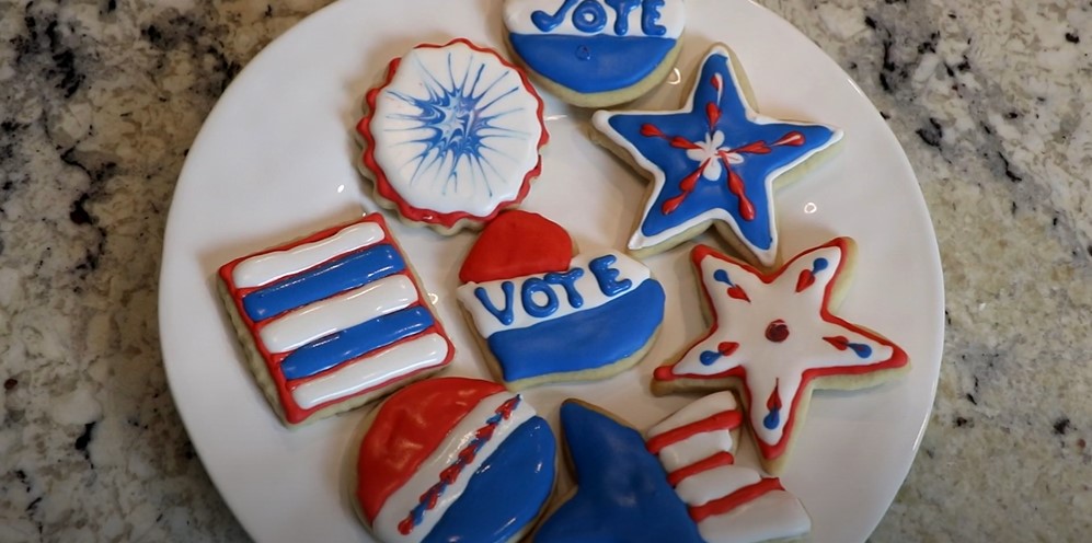 voting party cookies recipe