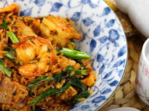 spicy shrimp fried rice recipe