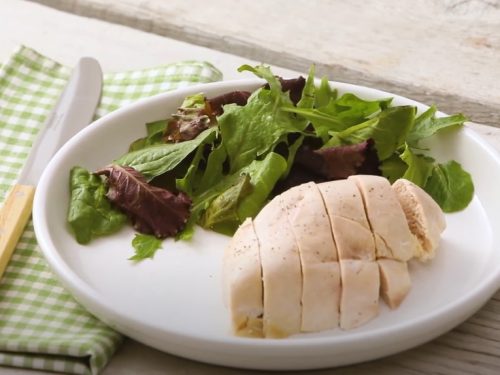 poached chicken recipe