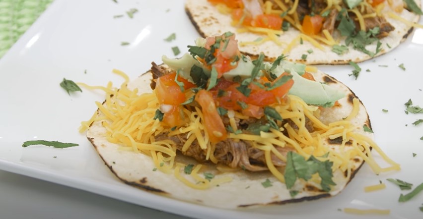 slow cooker shredded beef tacos recipe